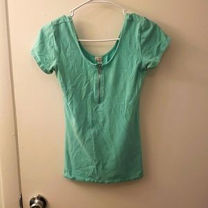 Guess, Small, scoop neck Top- Teal